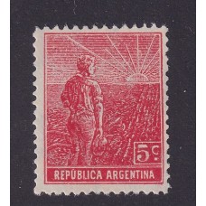 ARGENTINA 1912 GJ 349 ESTAMPILLA NUEVA MINT RARISIMO U$ 247,50